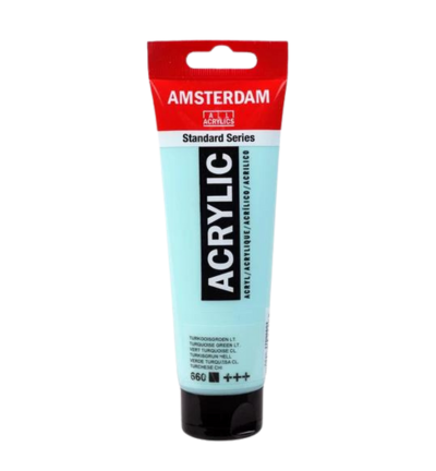 Amsterdam Standard Series acrylverf tube 120 ml Turkooisgroen Licht 660