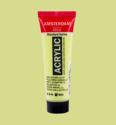 Amsterdam Standard Series acrylverf tube 120 ml Geelgroen Licht 664