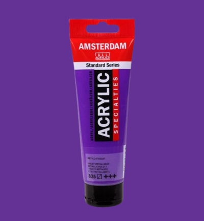 Amsterdam Standard Series acrylverf tube 120 ml Metallic Violet 835