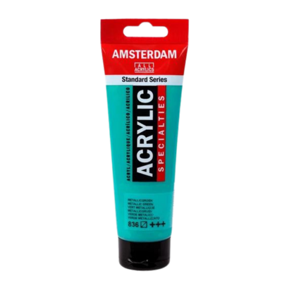 Amsterdam Standard Series acrylverf tube 120 ml Metallic Groen 836