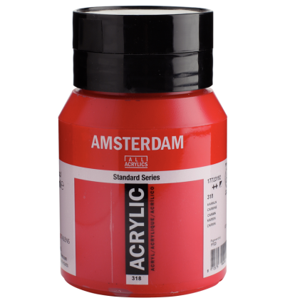 Amsterdam Standard Series Acrylverf Pot 500 ml Karmijn 318