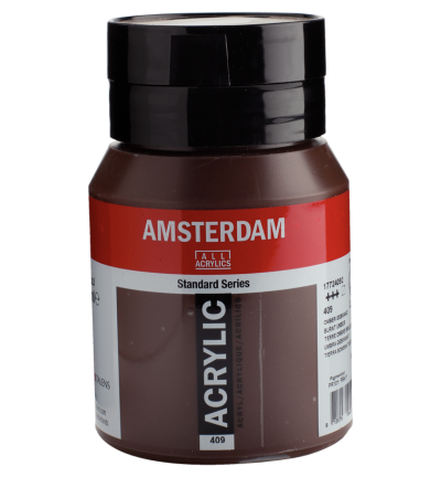 Amsterdam Standard Series Acrylverf Pot 500 ml Omber Gebrand 409