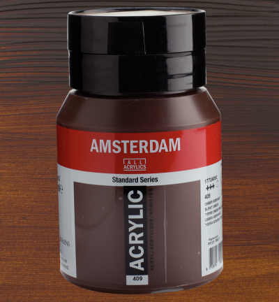 Amsterdam Standard Series Acrylverf Pot 500 ml Omber Gebrand 409