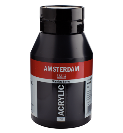 Amsterdam Standard Series Acrylverf Pot 1000 ml Lampenzwart 702