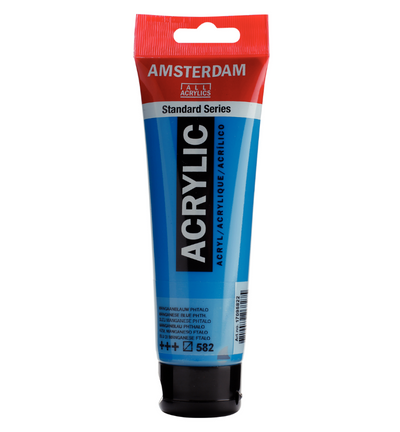 Standard Series acrylverf tube 120 ml Mangaanblauw Phtalo 582