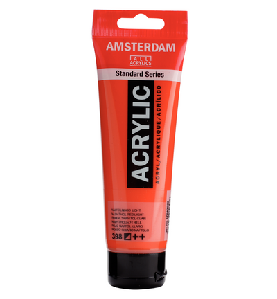 Amsterdam Standard Series Acrylverf Tube 120 ml Naftolrood Licht 398