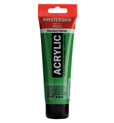 Amsterdam Standard Series Acrylverf Tube 120 ml Permanentgroen Licht 618