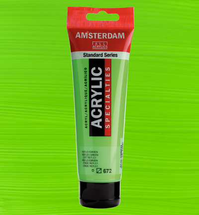 Amsterdam Standard Series Acrylverf Tube 120 ml Reflexgroen 672