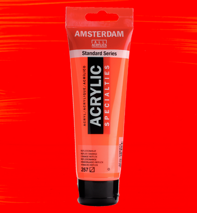 Amsterdam Standard Series Acrylverf Tube 120 ml Reflexoranje 257