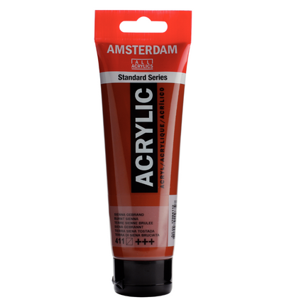 Amsterdam Standard Series Acrylverf Tube 120 ml Sienna Gebrand 411