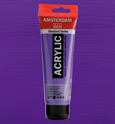 Amsterdam Standard Series Acrylverf Tube 120 ml Ultramarijnviolet 507