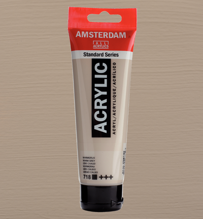 Amsterdam Standard Series Acrylverf Tube 120 ml Warmgrijs 718