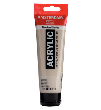 Amsterdam Standard Series Acrylverf Tube 120 ml Warmgrijs 718