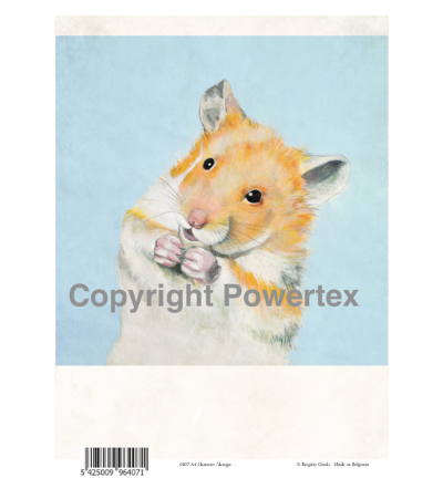 A4 Powerprint Hamster