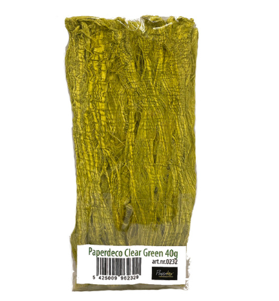 Paper decoration Lime Green 40 gram