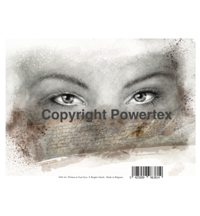 A4 Powerprint Written in your eyes